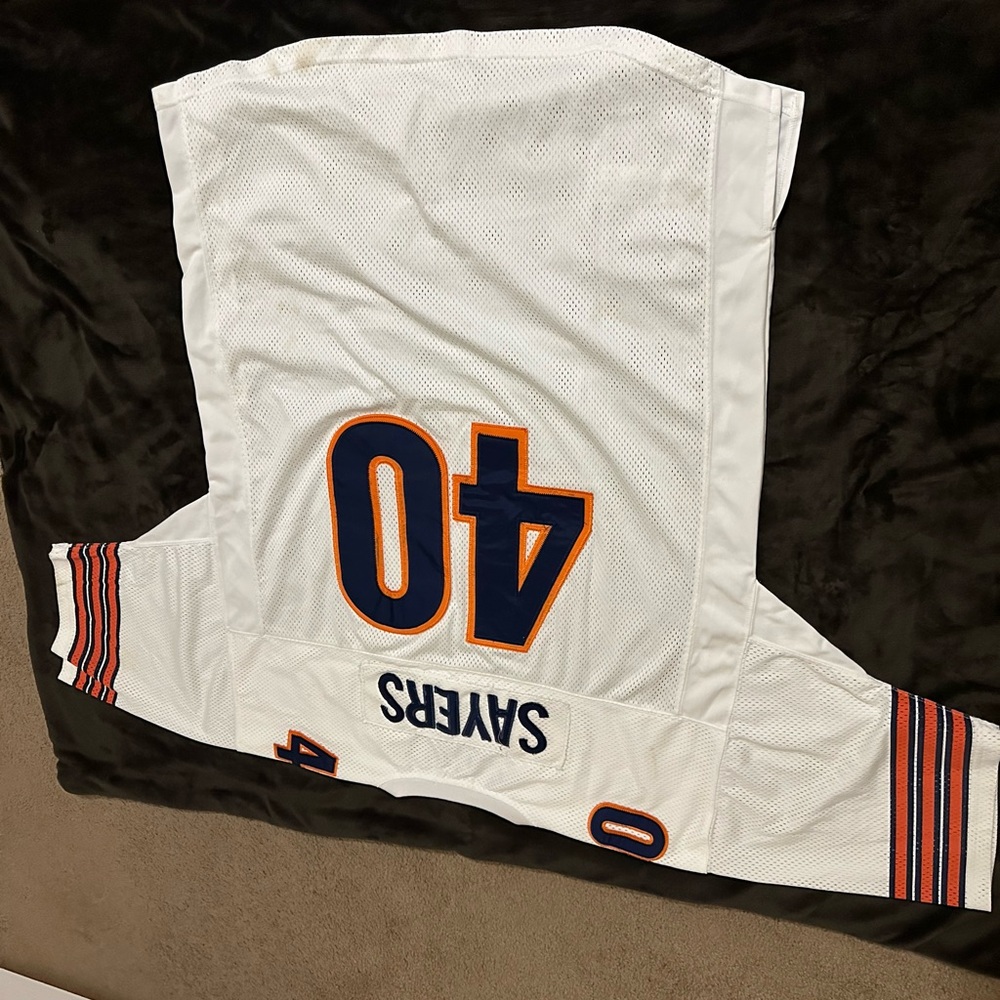 Mitchell & Ness White Mesh Jersey